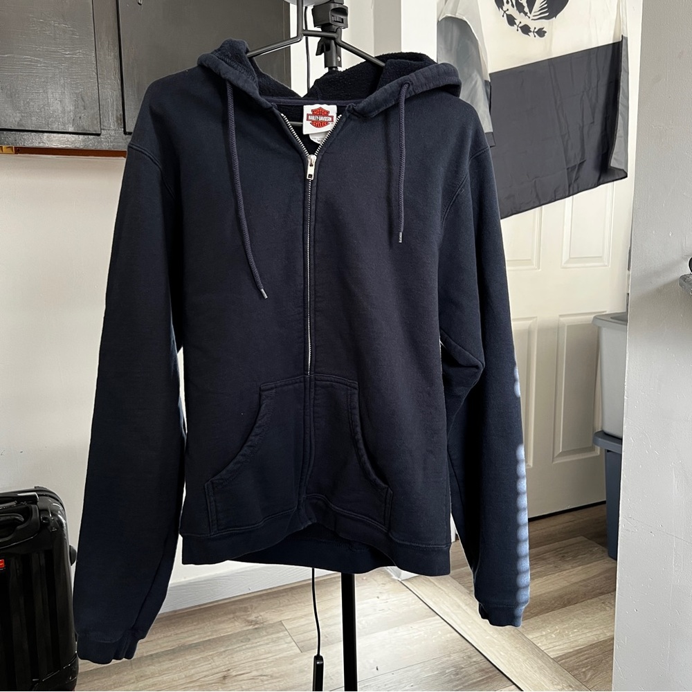 Harley Davidson vintage look  Zip-Up Hoodie